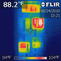 Breaker Panel in Boynton Beach with Hot Breakers